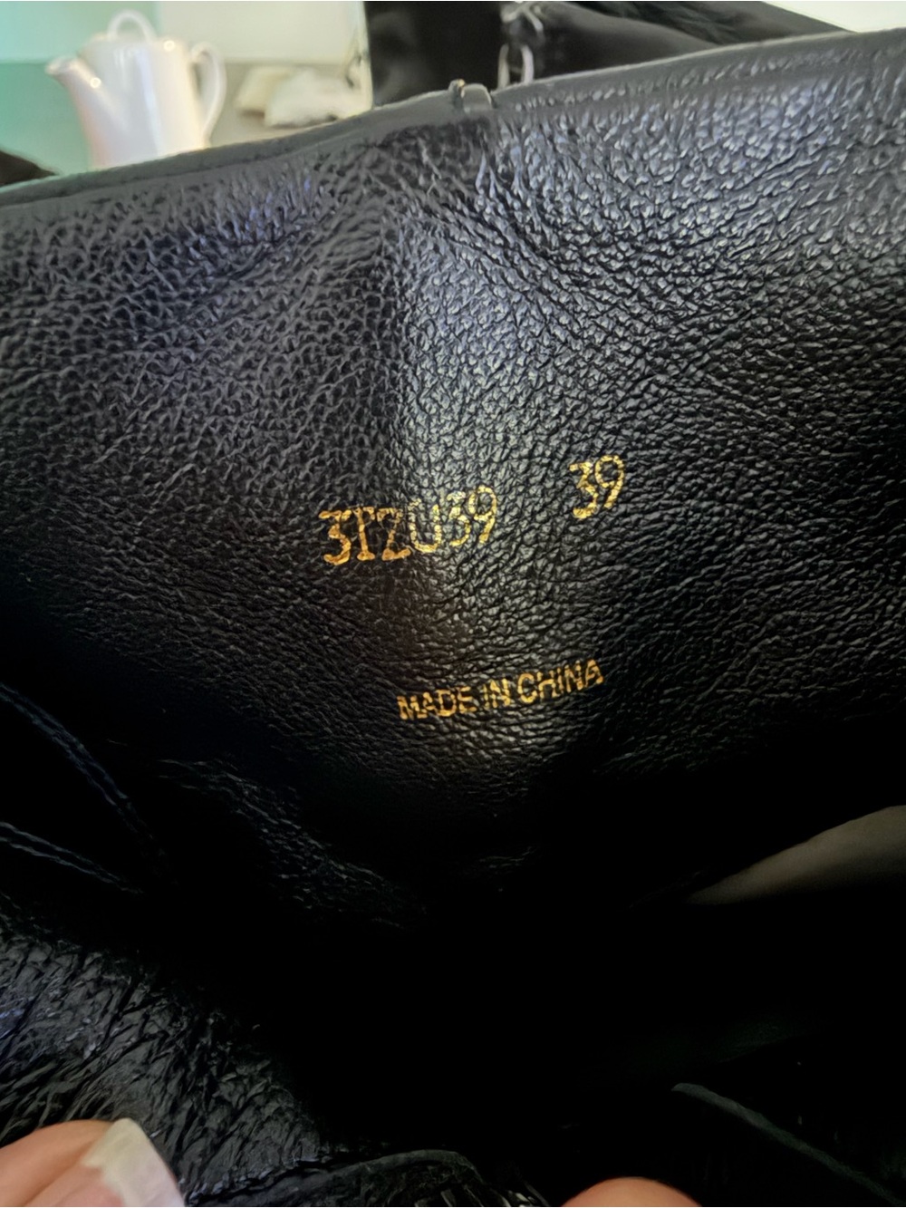 Prada Black Leather Wedge Booties - Picture 4 of 7